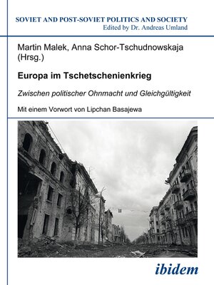 cover image of Europa im Tschetschenienkrieg. Zwischen politischer Ohnmacht und Gleichgültigkeit
